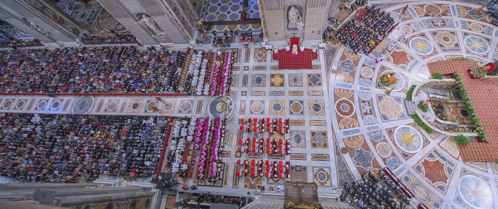 vespri in basilica san pietro